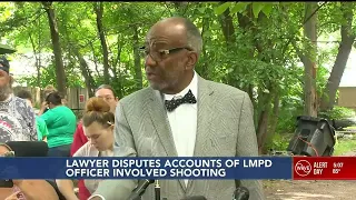 Lawyer stands against accounts of LMPD officer involved shooting