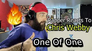 Rapper Reacts To Chris Webby - One Of One (Premier)