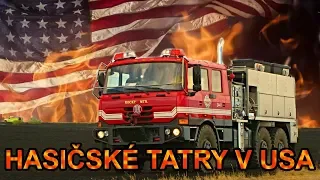 Hasičské Tatry v USA / Tatra fire apparatus in USA