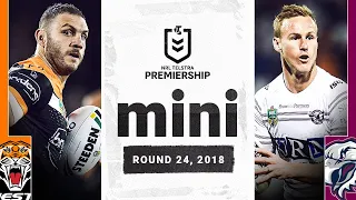 Campbelltown cracker | Wests Tigers v Sea Eagles Match Mini | Round 24, 2018 | NRL