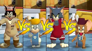 Tom and Jerry in War of the Whiskers Tom Vs Nibbles Vs Butch Vs Jerry (Master Difficulty)