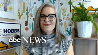 Arizona gubernatorial candidate Katie Hobbs on abortion, primary election | ABCNL