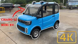 4K Driving Tour - Driving through the Countryside in China with the ChangLi electric car June 2021