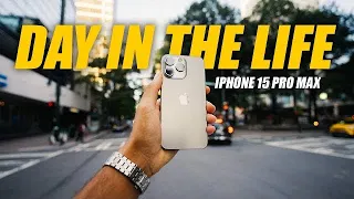 iPhone 15 Pro Max Day In The Life Review (Battery & Camera Test)