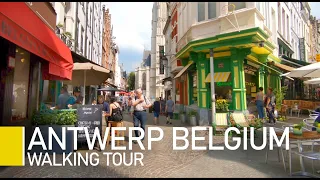 Magnificent Antwerp, Belgium | old town walking tour with captions