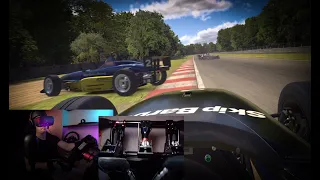 ОТОРВАЛИ КОЛЕСО В IRACING! Осторожно мат! Трасса - Brands hatch.