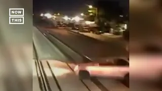 Train Hits Car & Cuts It in Half #Shorts