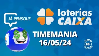 Resultado da Timemania - Concurso nº 2093 - 16/05/2024