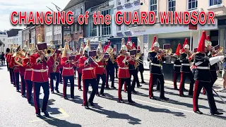 WINDSOR CASTLE GUARD F Company Scots Guards - Band of the Household Cavalry | 10th Aug 2023