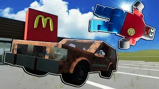 Idiots Get Hurt in Lego McDonald's and Sue Everyone in Brick Rigs Multiplayer!