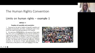 Taster Lecture - Human Rights