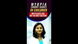 Myopia in Kids | Things to Know About #ShortSight | Causes and Treatment |Dr Sumitha Muthu | #shorts