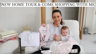 NEW HOME TOUR | COME SHOPPING WITH ME, H&M M&S THE WHITE COMPANY HAUL