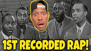 1ST EVER Rap performance was 1944! American Rapper 1ST time EVER hearing The Jubalaires - Noah