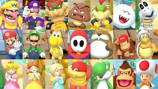 Super Mario Party 〇 All Characters Idle Animations #2