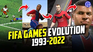 FIFA Games Evolution (93-22) - FIFA GRAPHICS Then VS Now ⚽ #fifa