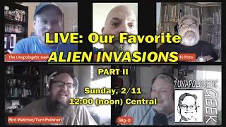 LIVE: Alien Invasion Movies, Part 2