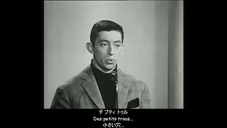 【フランス語】リラの門の切符切り (Le Poinçonneur des Lilas) (日本語字幕)