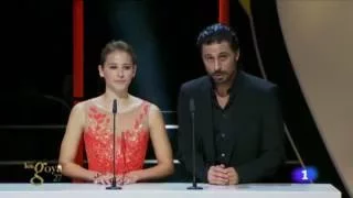 Joaquín Núñez, Mejor Actor Revelación en los Goya 2013