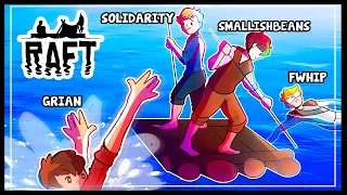 I Played RAFT And This Happened.. | Ft. Grian, Smallishbeans & FWhip