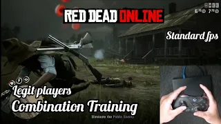 Red dead online legit players movement and pvp training