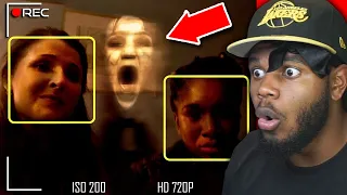 Reacting to scary short films at 3AM…