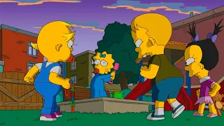 Maggie es intimidada por otros Bebes Los simpsons capitulos completos en español latino