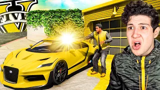 GTA 5 pero TODO lo que TOCO se CONVIERTE en ORO! 👑💵 (Mods)