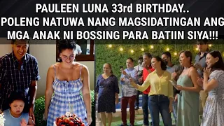 PAULEEN LUNA SOTTO 33rd BIRTHDAY CELEBRATION! POLENG NASURPRESA SA PADATING NG MGA ANAK NI BOSSING?!