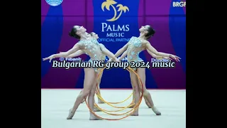 Bulgarian group rhythmic gymnastics 2024 (5 hoops music) 🎶