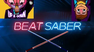 up and down but you can actually see | beat saber |