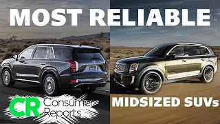 Most Reliable Midsized SUVs - Per Consumer Reports (2020 Models)