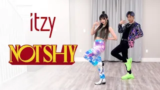 ITZY - 'Not Shy' Dance Cover | Ellen and Brian