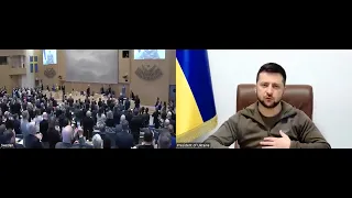 Зеленський звернувся до політиків та народу Швеції (2022) Новини України