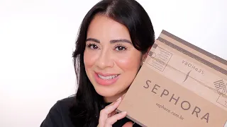 Make "Nasci assim" Testando comprinhas da Promo Sephora | Base Rare beauty , Nudestick ...