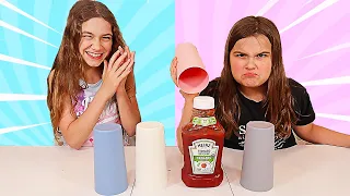 MYSTERY CUP SLIME MAKING CHALLENGE | JKrew