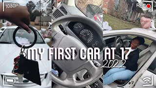 Getting my first car at 17 | 2022