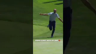 Steph Curry hole-in-one! He does it all, folks! ⛳️🙌