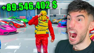 ME HAGO MILLONARIO VENDIENDO TODOS MIS COCHES EN GTA ONLINE !! Makigames