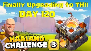 Easily 3 Star Golden Boot - Haaland's Challenge #3 | Day 120 Upgrading to TH11 (Clash of Clans)