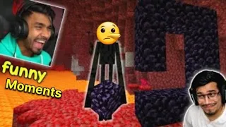 Indian gamers Funny moments in Minecraft🔴 techno gamerz, mythpat, live Insaan, gamerfleet, smartypie