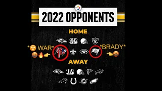 Steelers 2022-23 Schedule Format Prediction || Two Games Mean WAR (One being NUCLEAR ☢️)⚡️⚡️⚡️