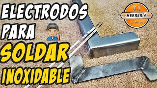 🔥SE PUEDE SOLDAR ACERO INOXIDABLE CON ELECTRODO REVESTIDO🔥 - ELECTRODO E-308L-16 Y E-312-16 🔥