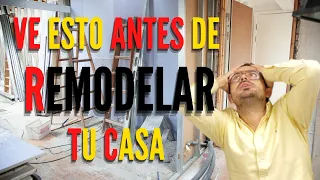 ⛏️¿Cómo REMODELAR una casa? ⛏️Consejos de Profesionales