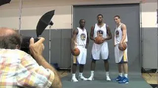 Warriors Draft Picks' First Day At Team HQ