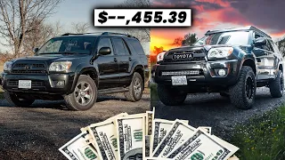 Here's The Cost To Build My 4th Gen 4RUNNER In 2024
