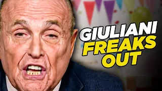 Giuliani Flips Out After He Gets Indicted During His Birthday Party
