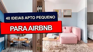 40 ideias de decoração de APARTAMENTO PEQUENO PARA AIRBNB