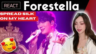 REACTING to FORESTELLA ( 포레스텔라 ) - Spread Silk On My Heart (THIS GROUP IS AMAZING!!!)