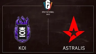 KOI vs Astralis @Map3 | Playoff | Six Invitational 2023 | 17 February 2023